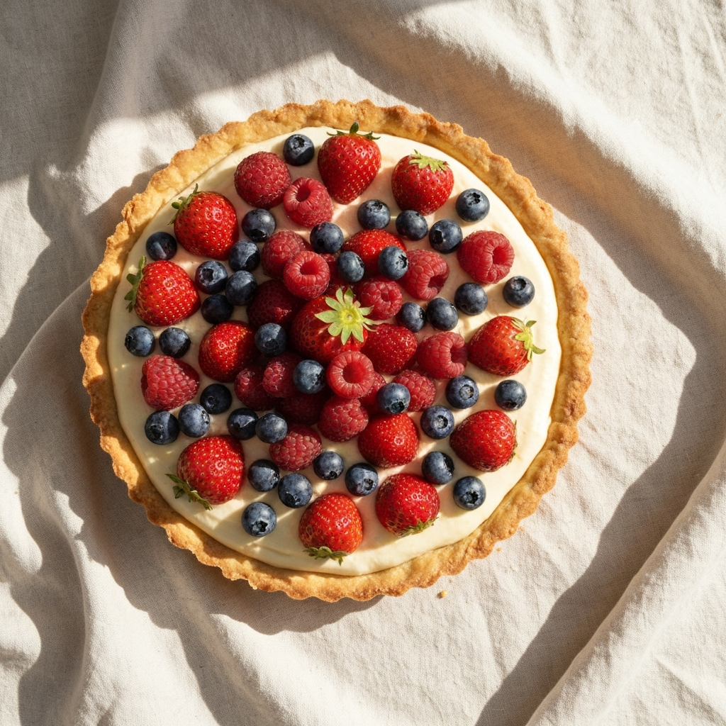 Strawberry tart