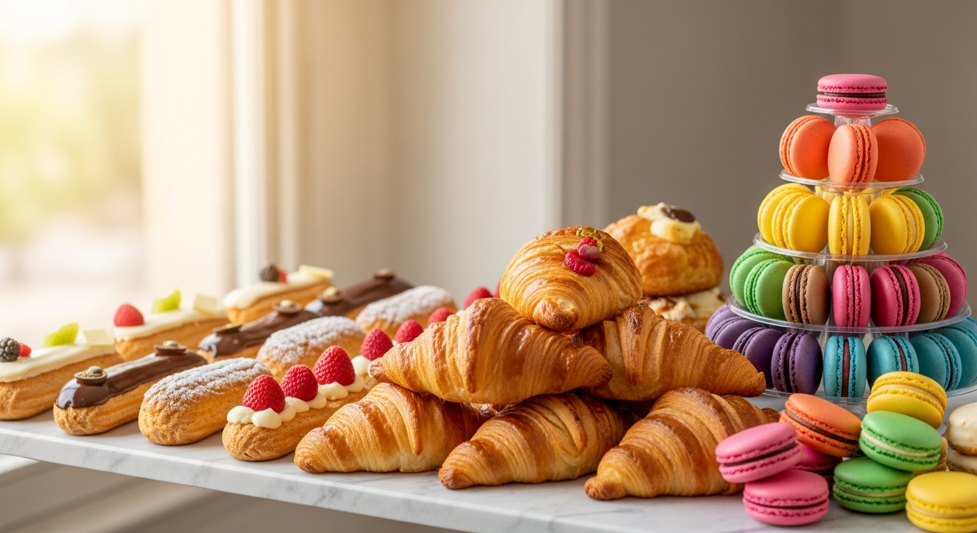 Maison Lumière pastry window display